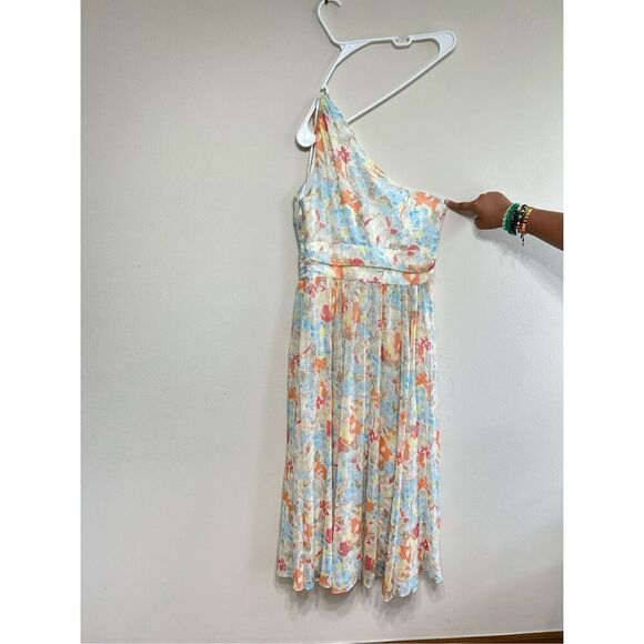 Likely One Shoulder Cut Out Sara Midi Dress 4 NEW Women - Picture 6 of 12